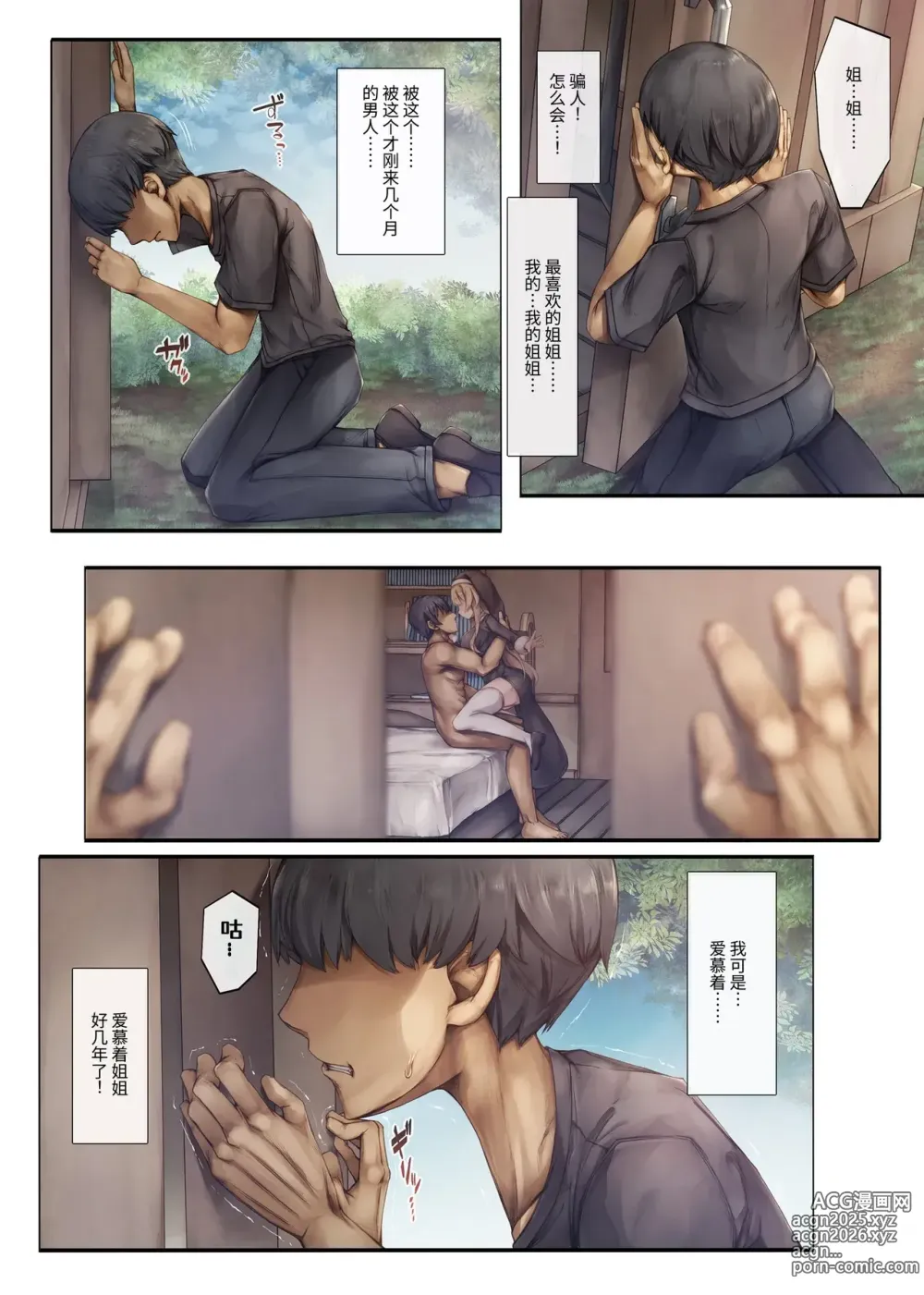 Page 30 of doujinshi Machihazure no Seijo-sama Daisuki na Onee-chan wa Boku no Shiranai Otoko no Mono (decensored)