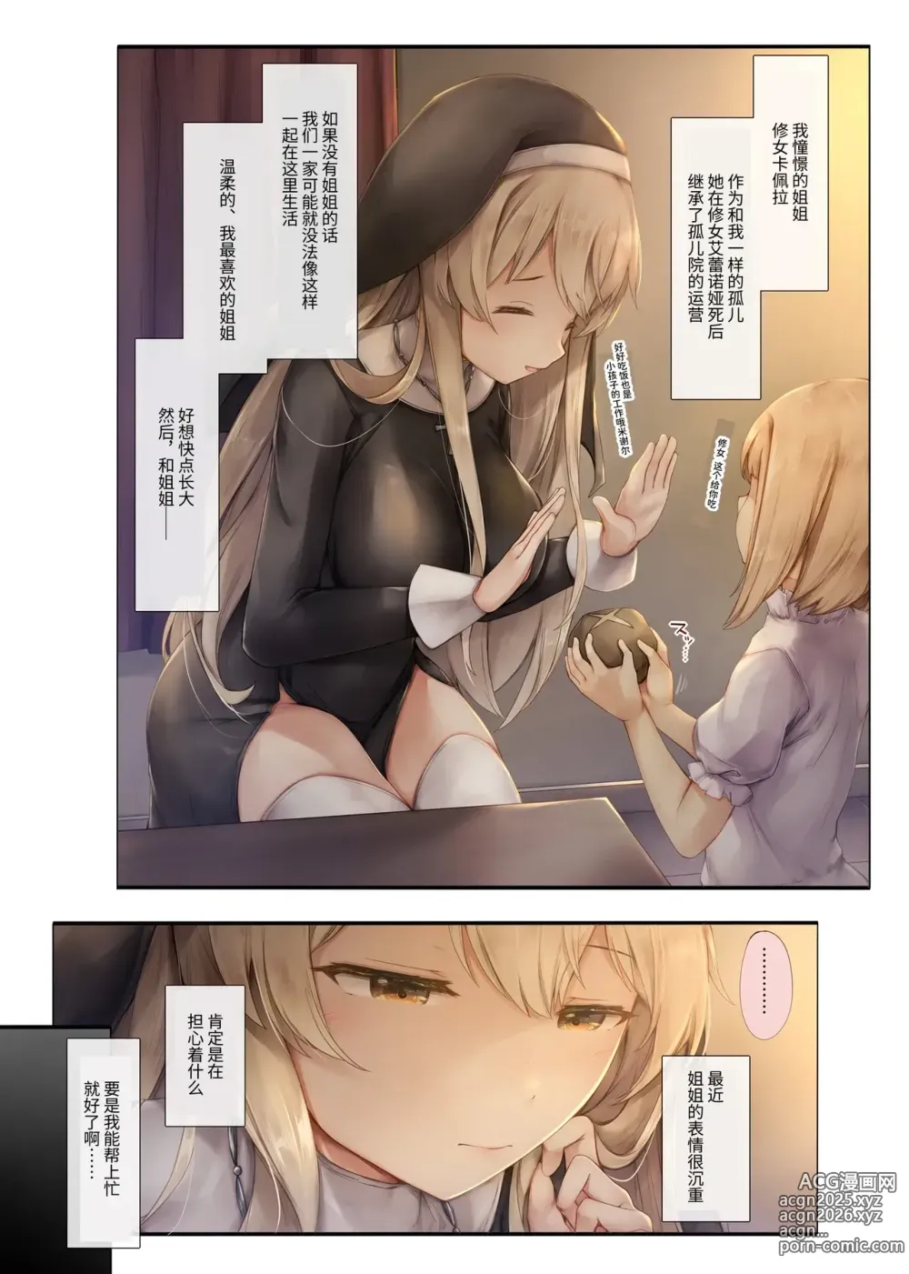 Page 7 of doujinshi Machihazure no Seijo-sama Daisuki na Onee-chan wa Boku no Shiranai Otoko no Mono (decensored)