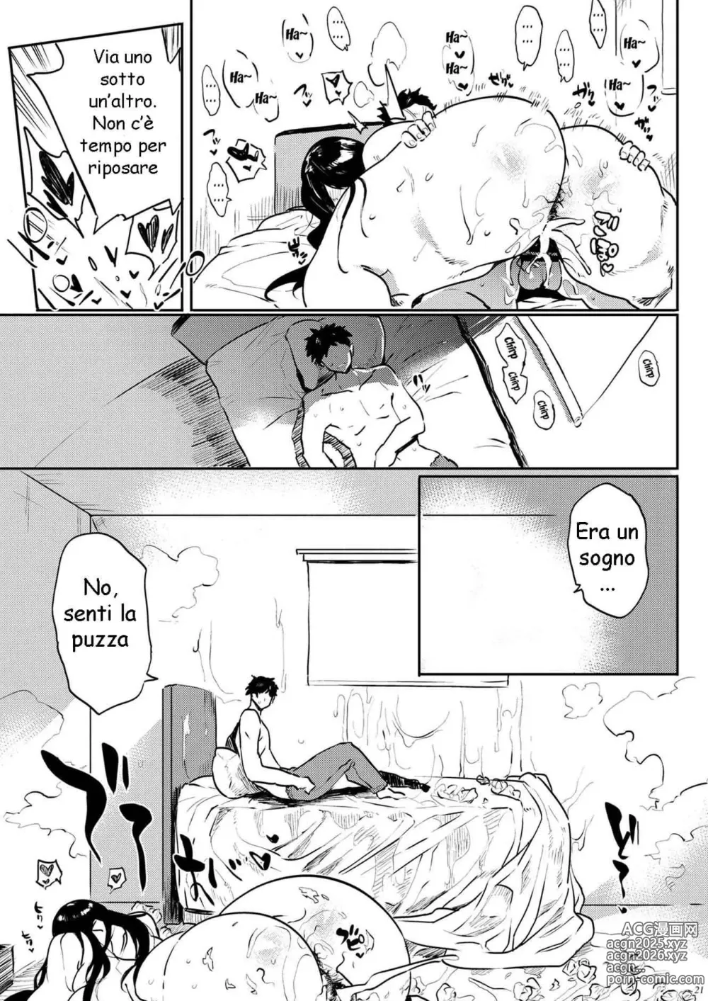 Page 21 of doujinshi Anche se Sono un Fantasma voglio Innamorarmi