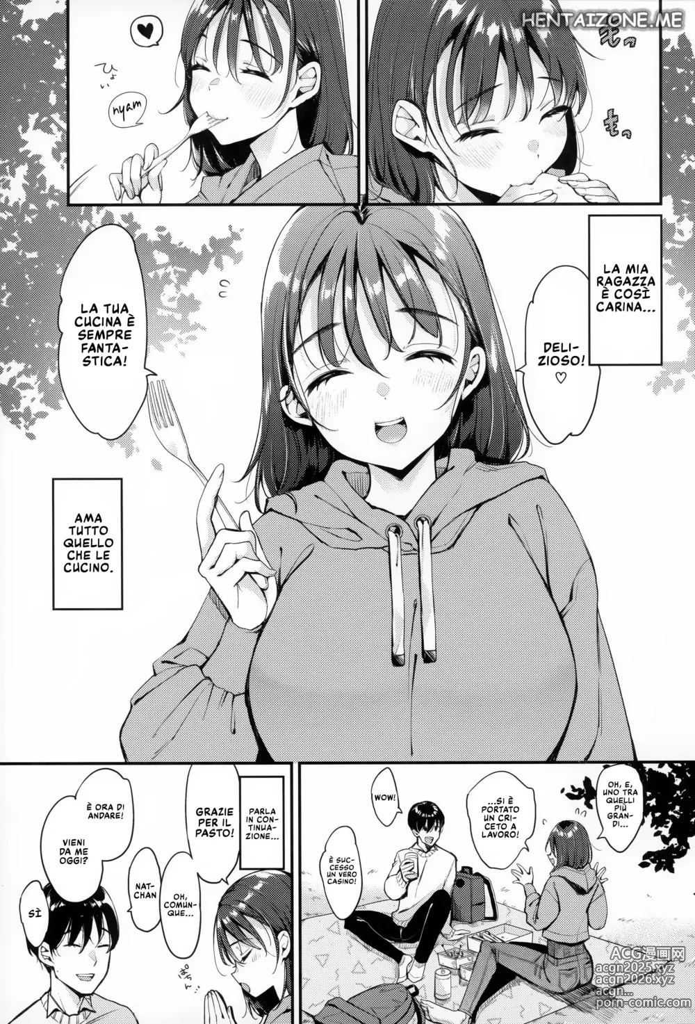 Page 2 of doujinshi Natchan wa ne - La mia spilungona