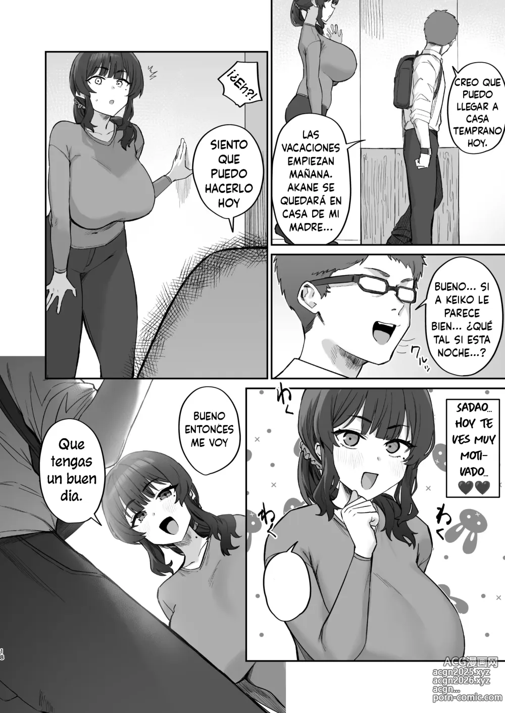 Page 18 of doujinshi Tenga Cuidado con los Problemas en su Vecindario