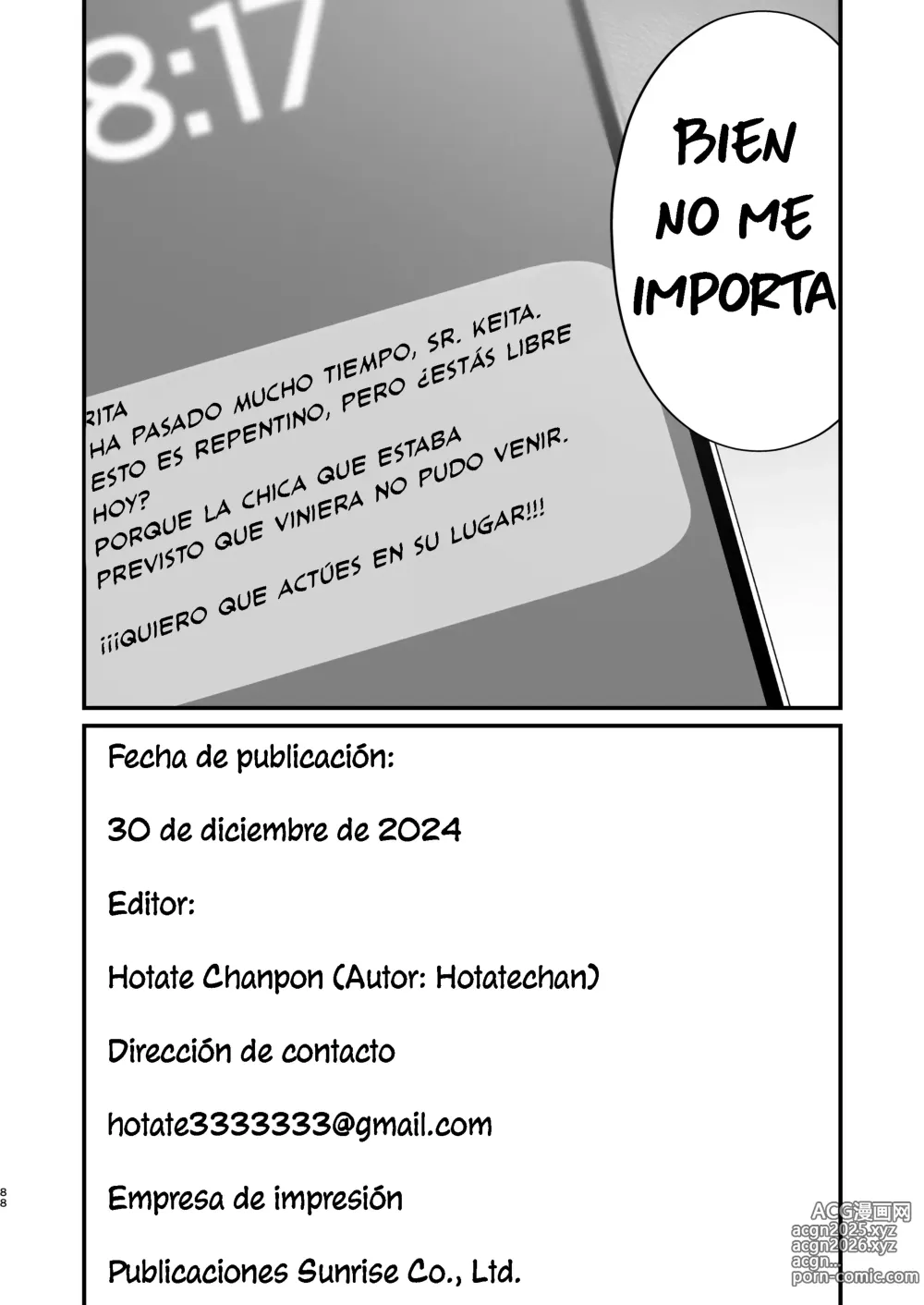 Page 88 of doujinshi Tenga Cuidado con los Problemas en su Vecindario
