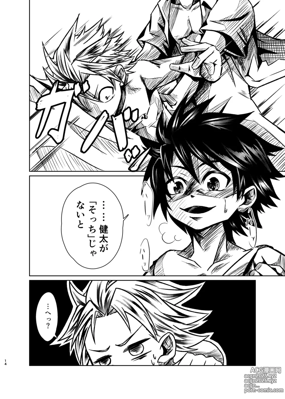 Page 13 of doujinshi 僕たちには秘密がある