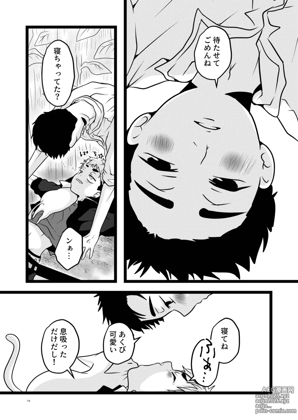 Page 15 of doujinshi 大は小が好き。