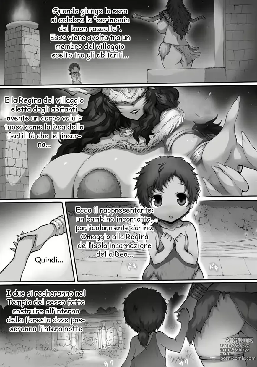 Page 2 of manga La Cerimonia del Buon Raccolto