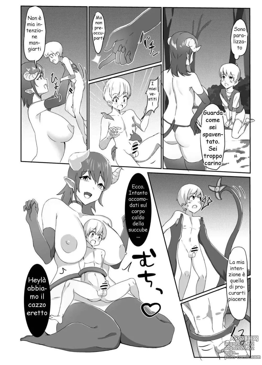 Page 3 of doujinshi Sono stato Rapita da una Succube