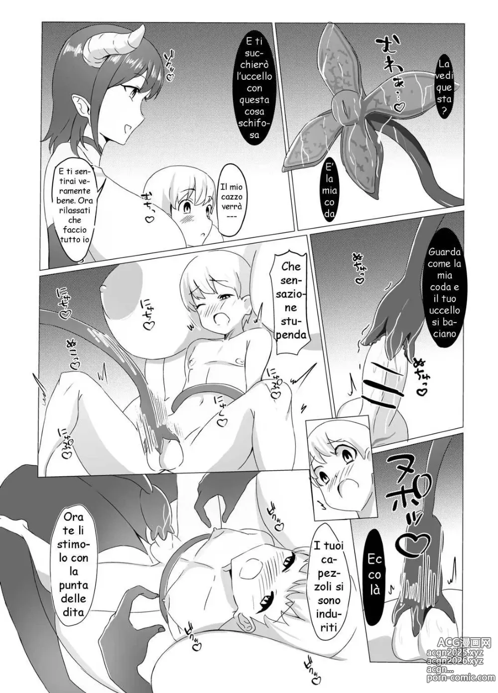 Page 4 of doujinshi Sono stato Rapita da una Succube