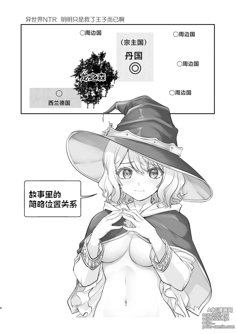 Page 4 of doujinshi 异世界NTR 明明只是救了王子而已啊 攻克任务篇