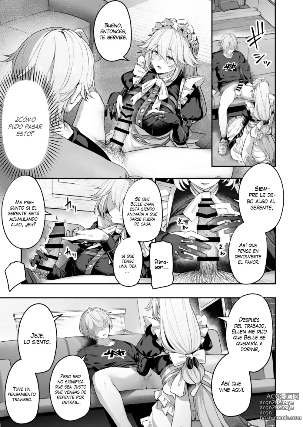 Page 7 of doujinshi Los Secretos y Especiales Servicios de la Jefa de Sirvientas Lina