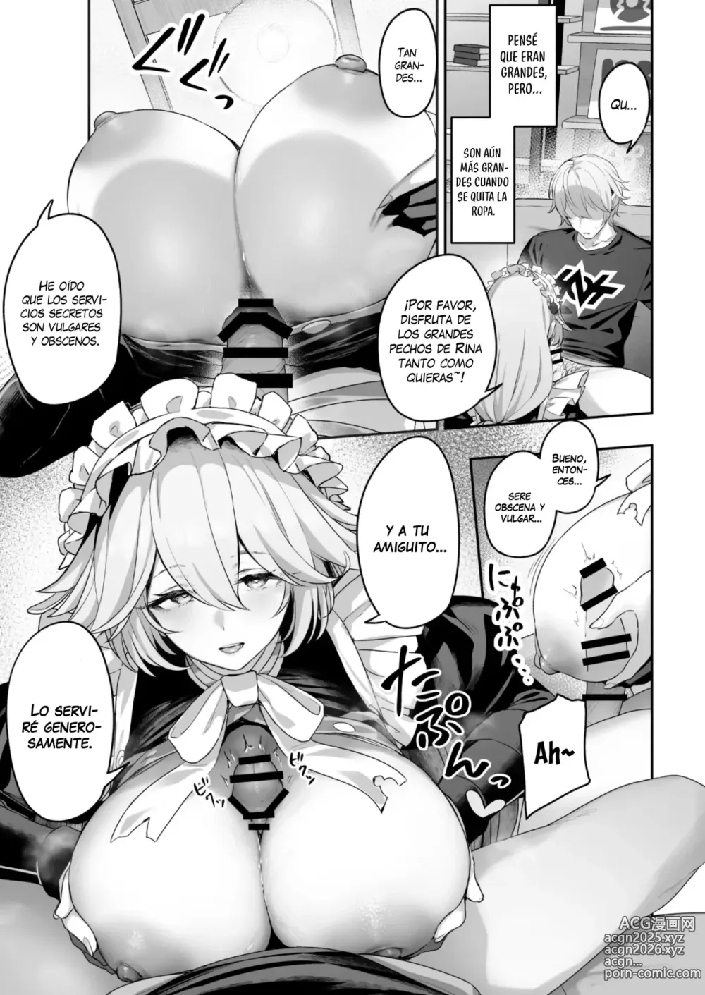 Page 9 of doujinshi Los Secretos y Especiales Servicios de la Jefa de Sirvientas Lina