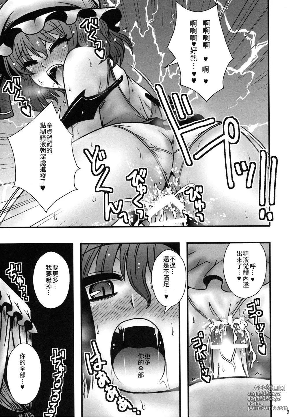 Page 22 of doujinshi 蕾米莉亞女士逆推少年一事
