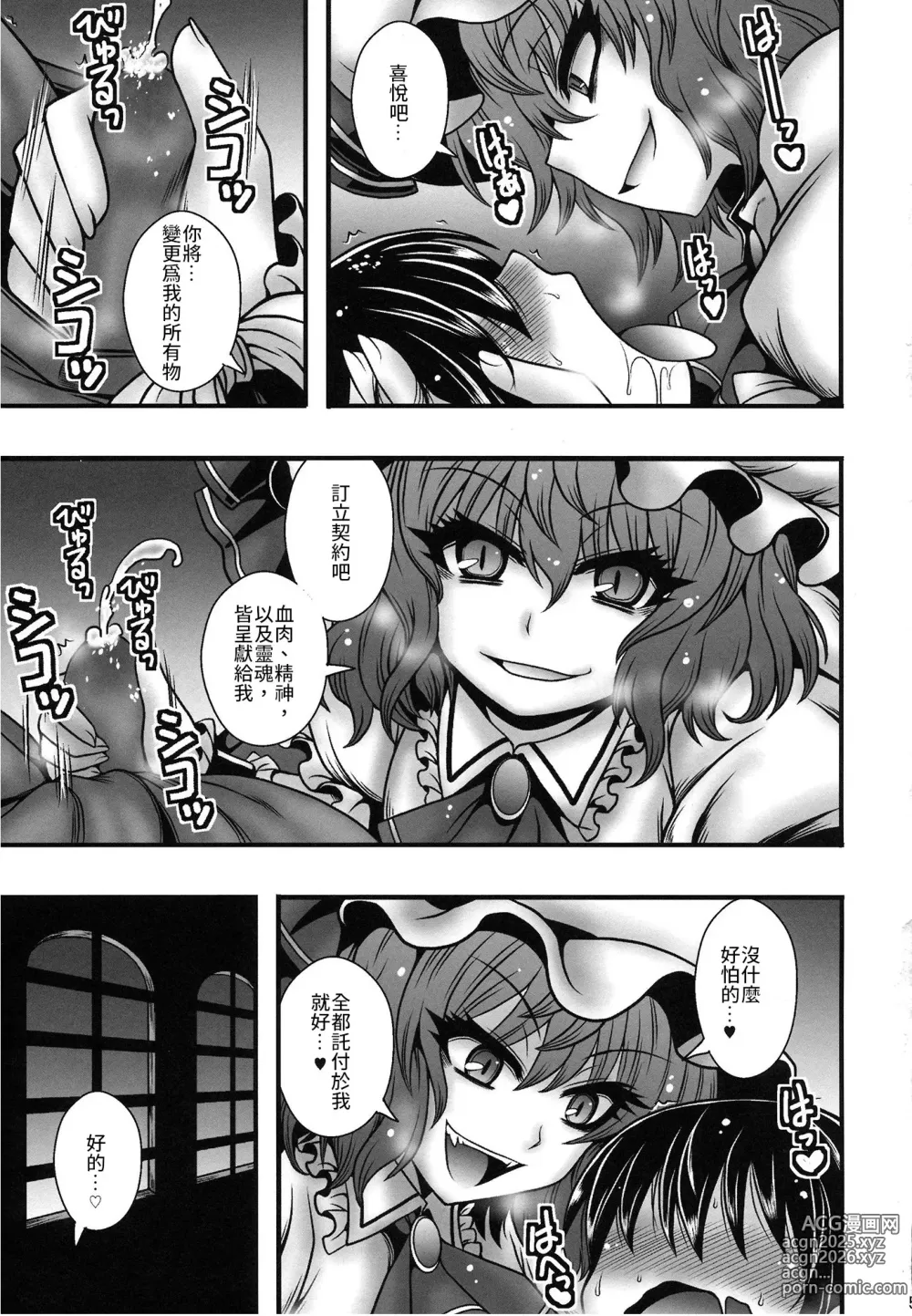 Page 4 of doujinshi 蕾米莉亞女士逆推少年一事
