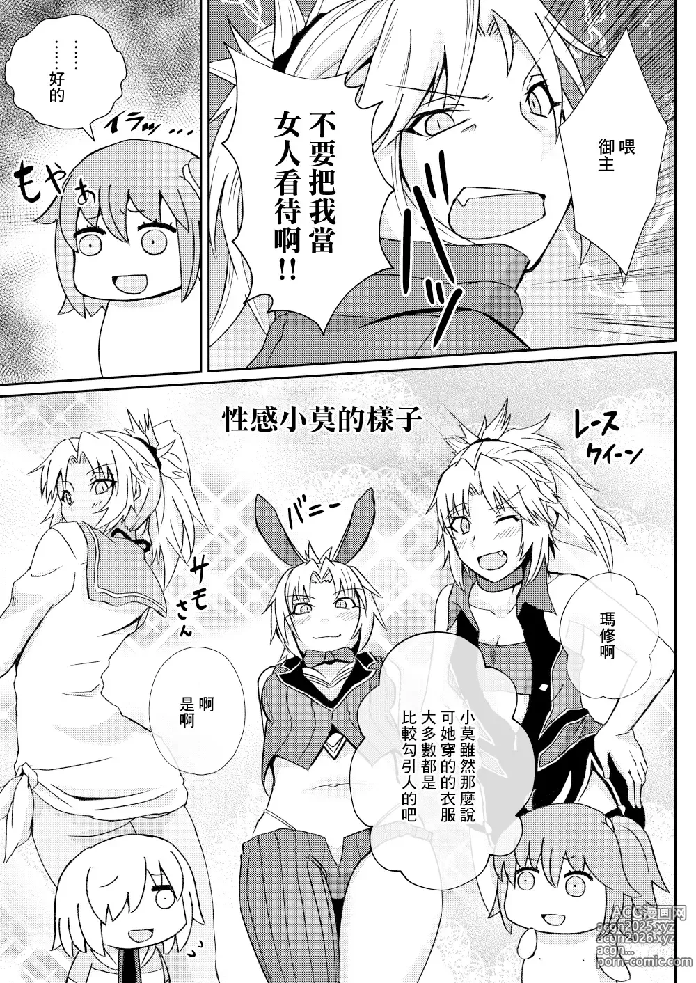 Page 3 of doujinshi 小莫你其實本性挺騷的吧？