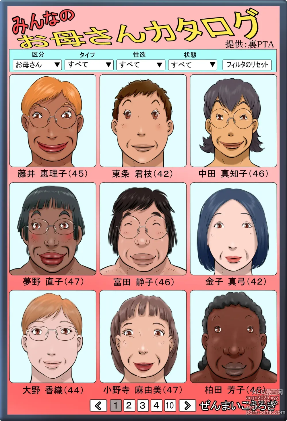 Page 3 of doujinshi Il Catalogo delle Mamme