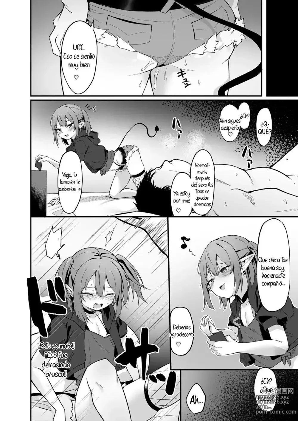 Page 14 of doujinshi Una Historia Sobre una Súcubo a quien un Viejo le Enseña una Leccion