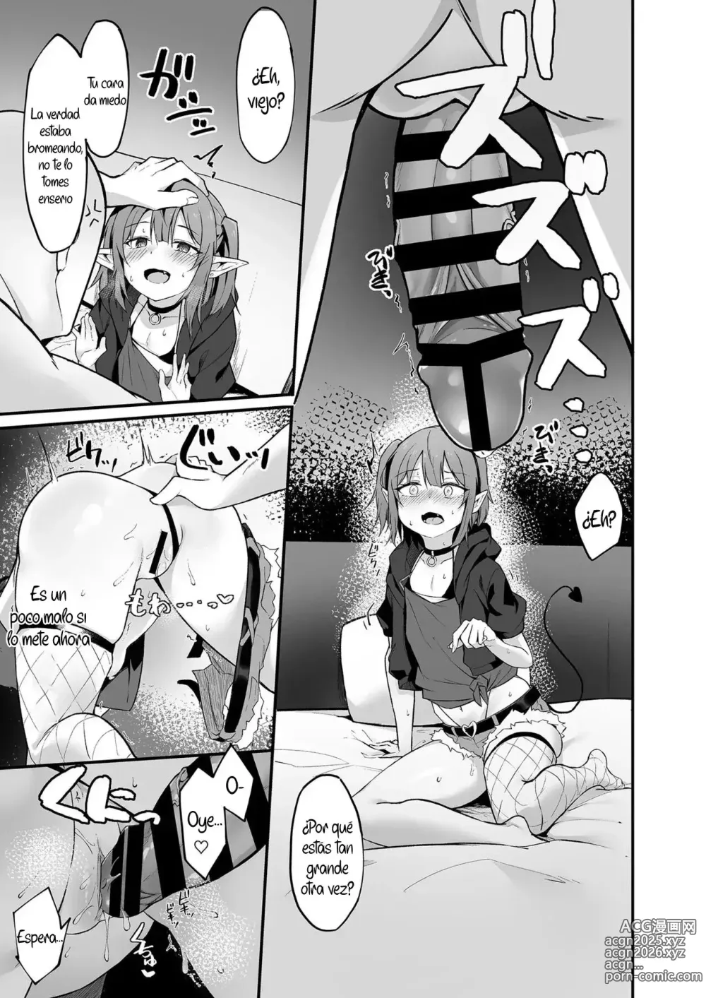 Page 15 of doujinshi Una Historia Sobre una Súcubo a quien un Viejo le Enseña una Leccion