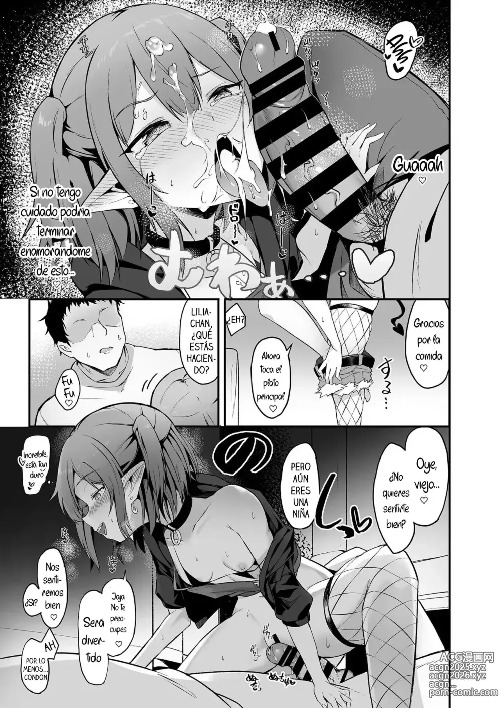Page 9 of doujinshi Una Historia Sobre una Súcubo a quien un Viejo le Enseña una Leccion