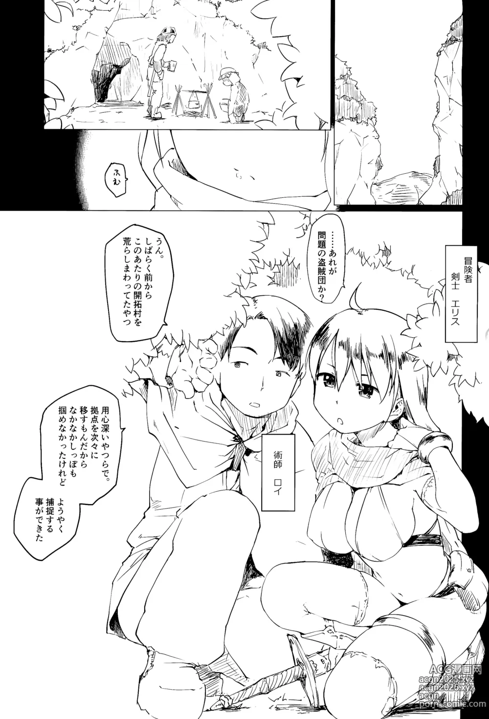 Page 3 of doujinshi Boukensha ni Yoku aru Netorase no Ohanashi