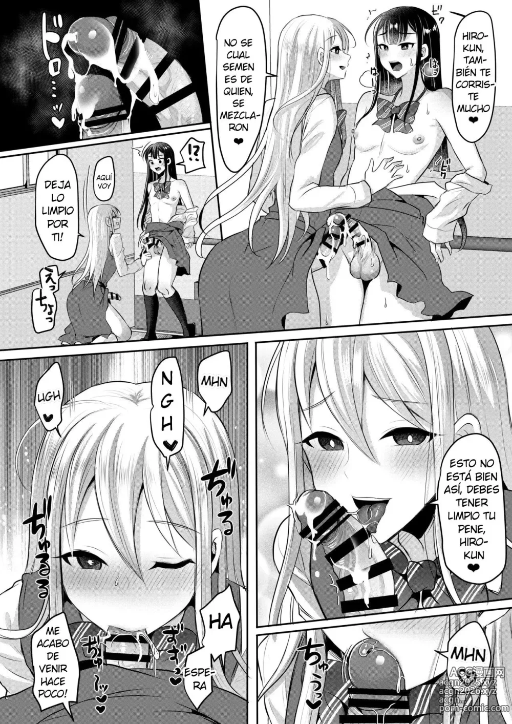Page 12 of doujinshi Bokutachi, Tadashi Otoko no Musume no Nari Kata