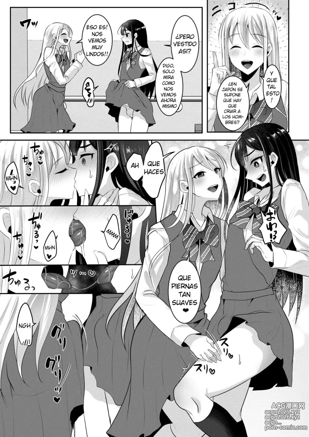 Page 7 of doujinshi Bokutachi, Tadashi Otoko no Musume no Nari Kata