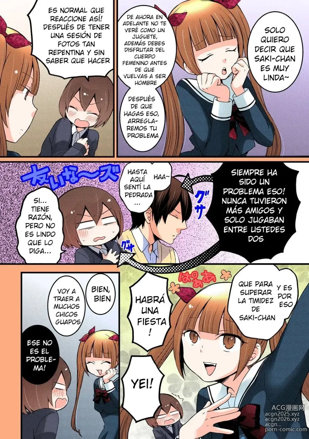 Page 4 of doujinshi Totsuon! ~Totsuzen Onnanonko Ni Natta No De, Ore No Oppai Monde Mimasen Ka 5