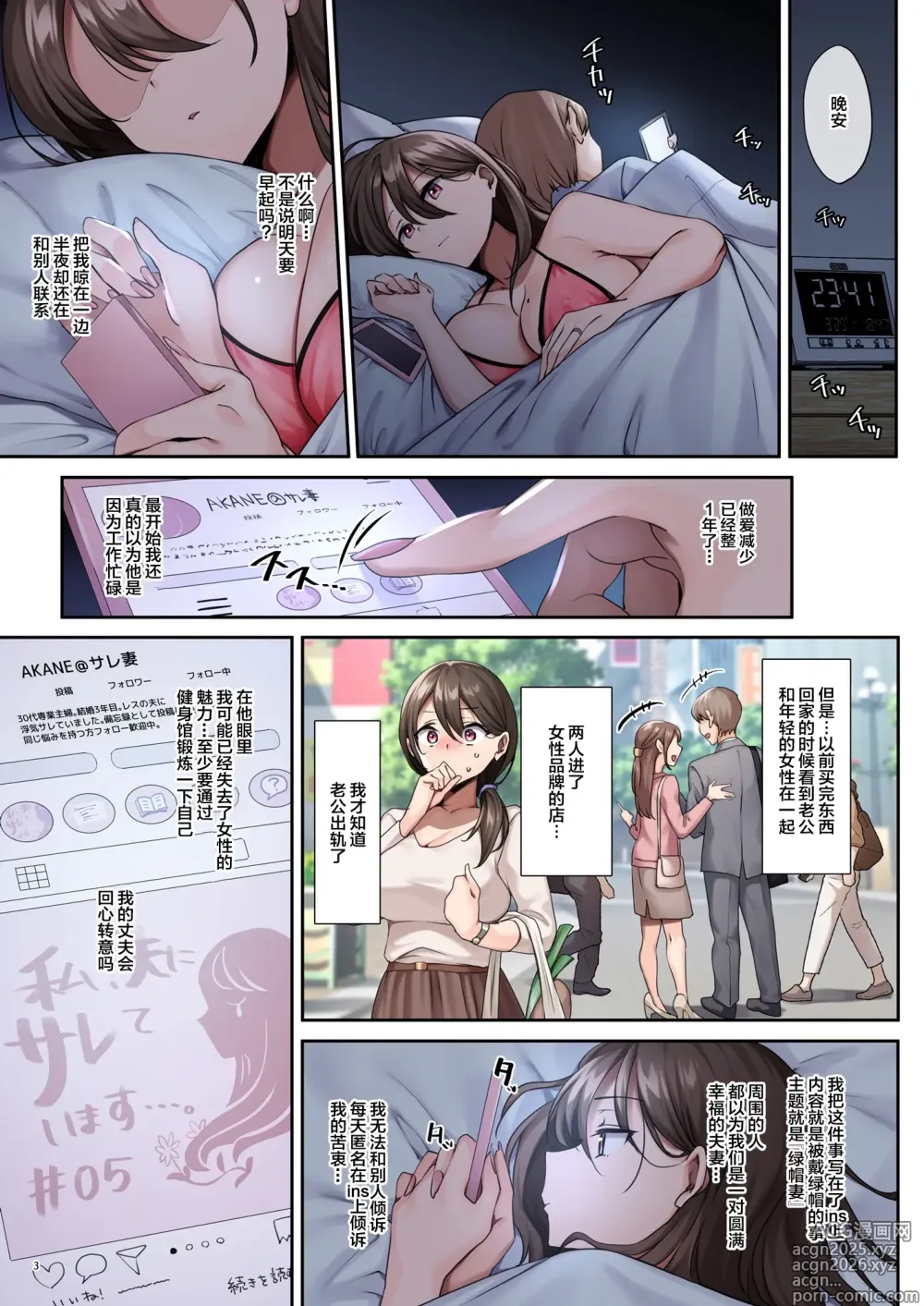Page 5 of doujinshi Sare Tsuma to, Shuu 3 de
