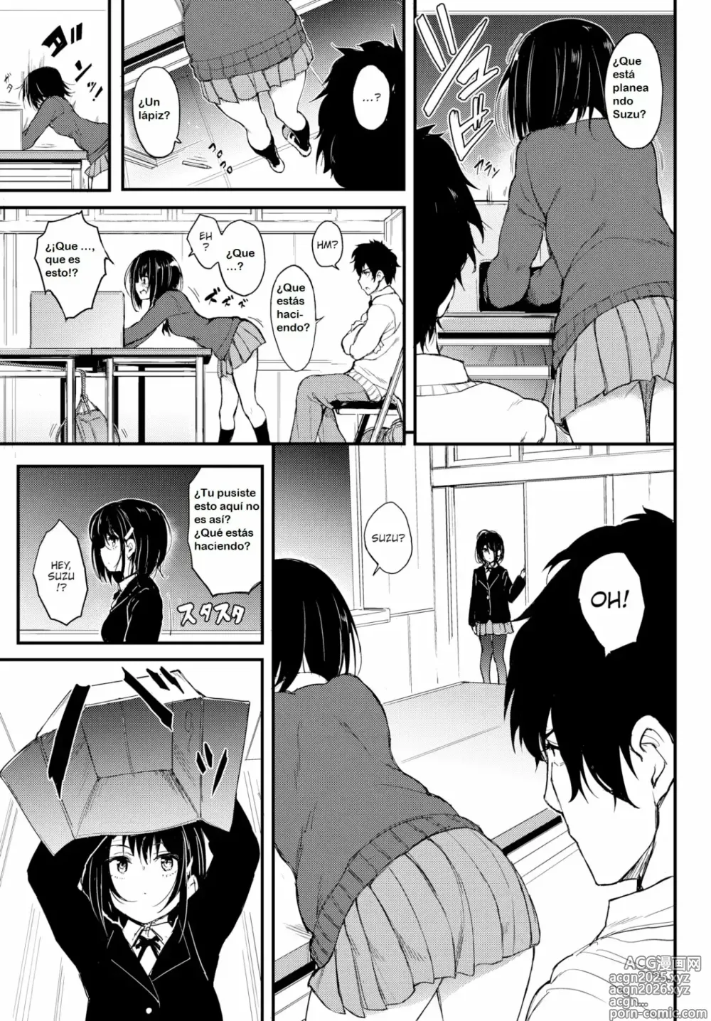 Page 4 of doujinshi , Kaede to Suzu 1-8, Spanish.