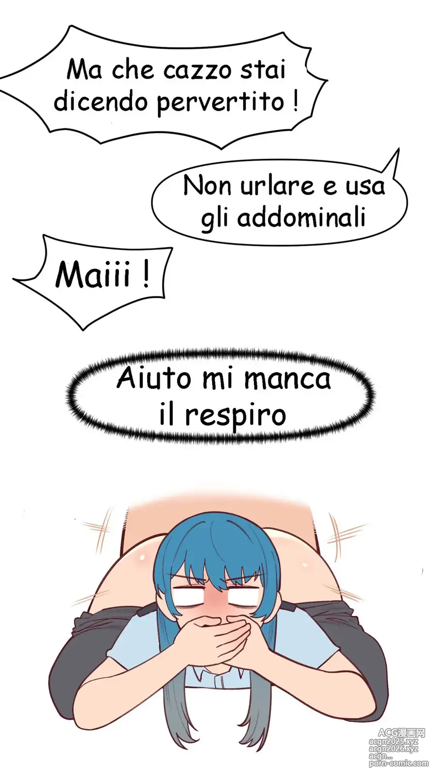 Page 17 of doujinshi Ispettrice (uncensored)