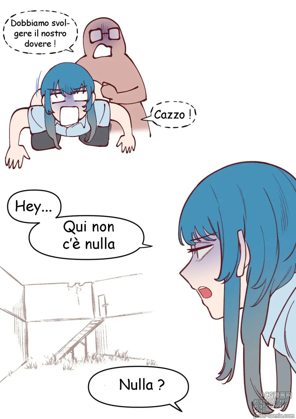 Page 9 of doujinshi Ispettrice (uncensored)