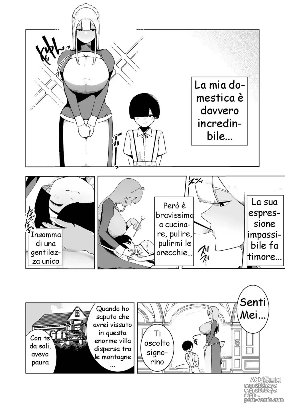 Page 3 of doujinshi Cosa mi sta Facendo la Mia Impassibile Domestica dai Seni Prosperosi ?
