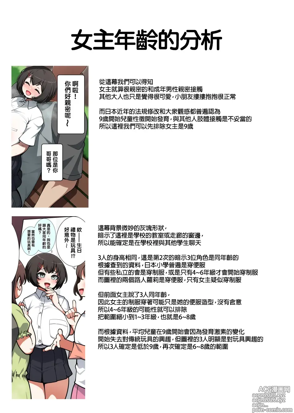 Page 8 of doujinshi Pretentious kid