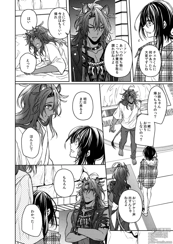 Page 10 of doujinshi Dakara, kotaete age rarenai](Disney: Twisted-Wonderland]