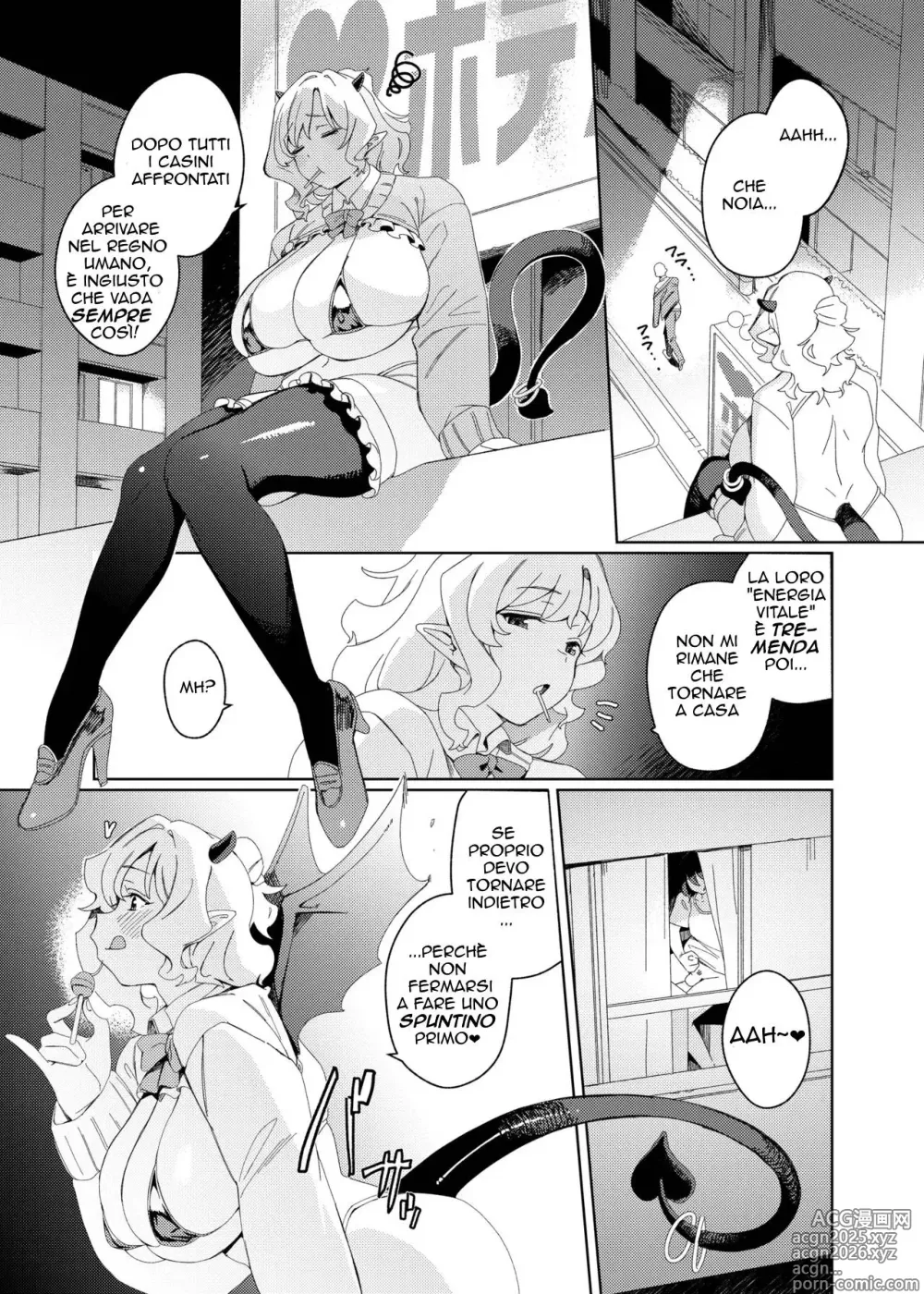 Page 4 of doujinshi La succube gyaru e la nerd futanari!
