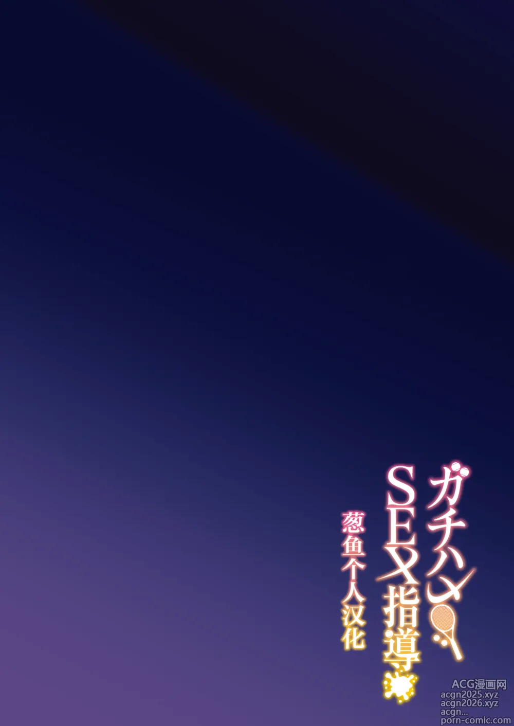 Page 3 of doujinshi Gachihame SEX Shidou (decensored)