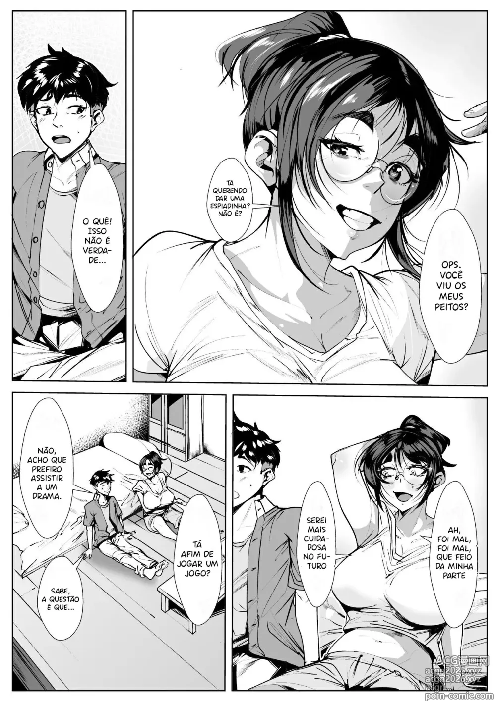 Page 3 of doujinshi First Time Having Sex with My Middle Aged Aunt