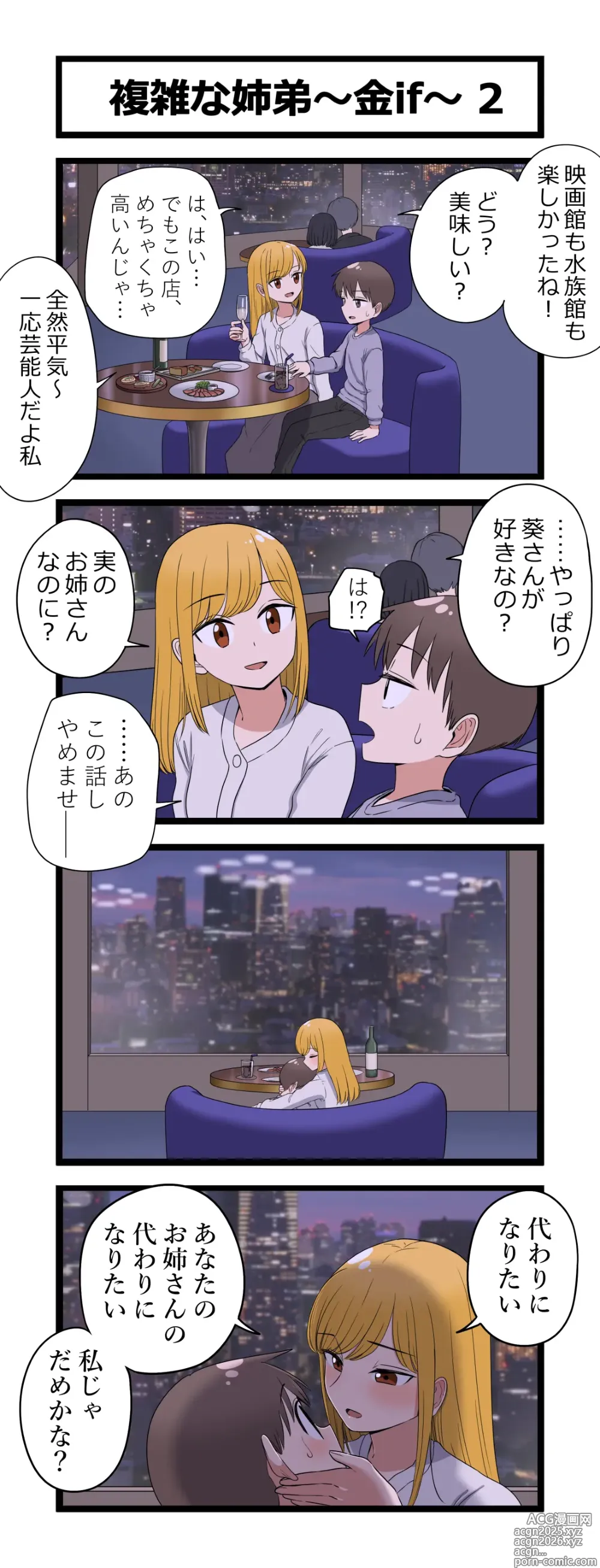 Page 2 of doujinshi Fukuzatsu na Kyoudai ~Kin if~