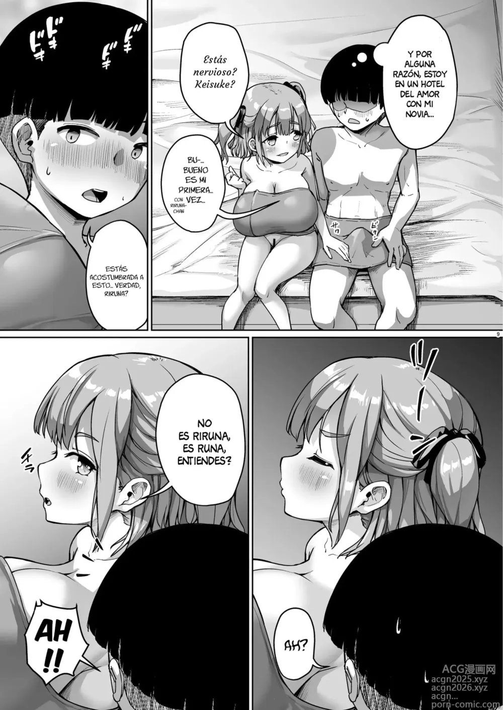 Page 9 of doujinshi Mi Pequeña Novia es una Actriz Porno 1&2