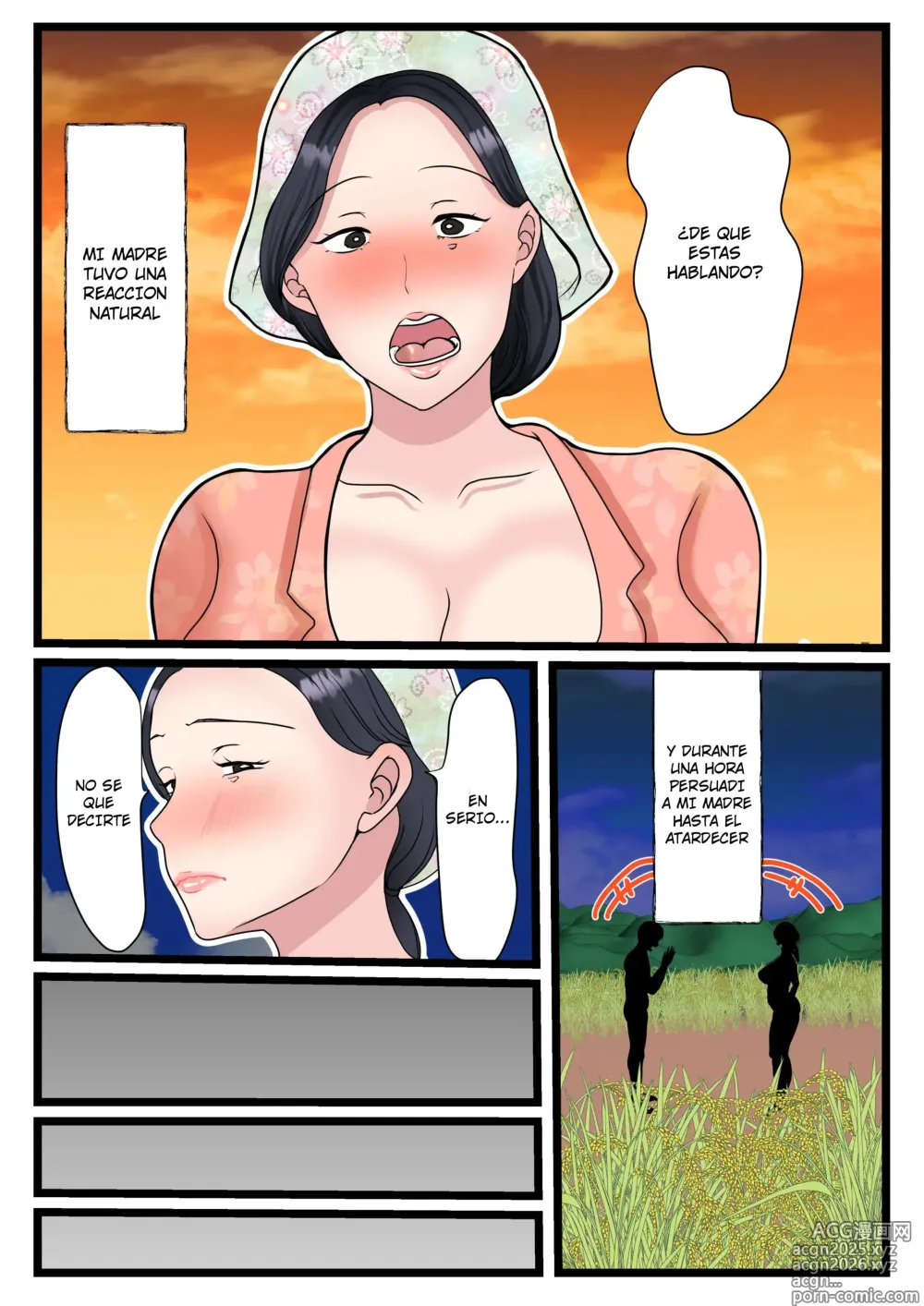 Page 13 of doujinshi Una Madre Rural Pone Cachondo a su Hijo ~El Coño de mi Madre Está Caliente~