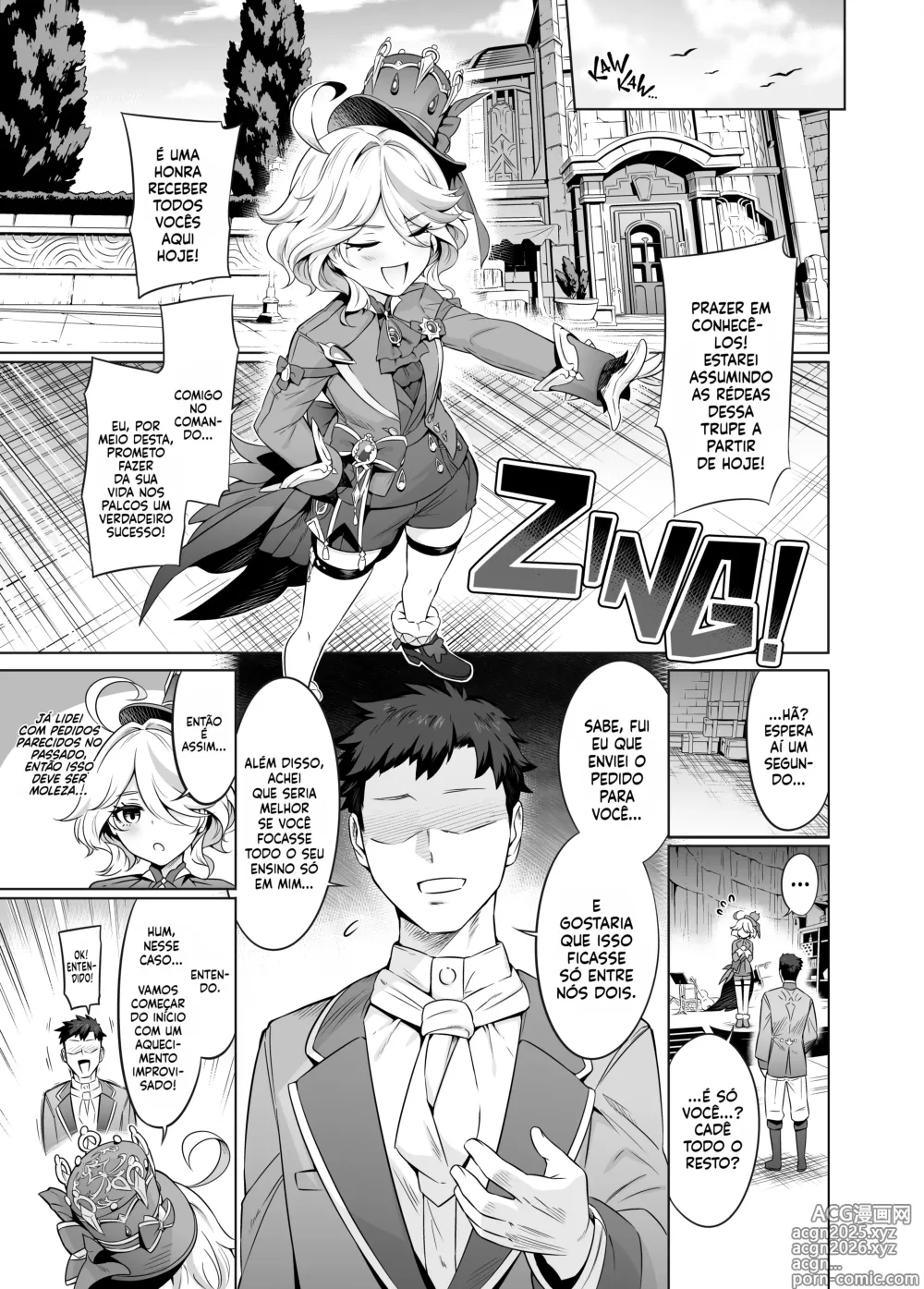 Page 6 of doujinshi Lady Furina, Você Me Entende, Né?