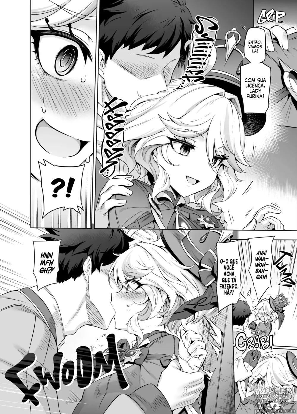 Page 7 of doujinshi Lady Furina, Você Me Entende, Né?
