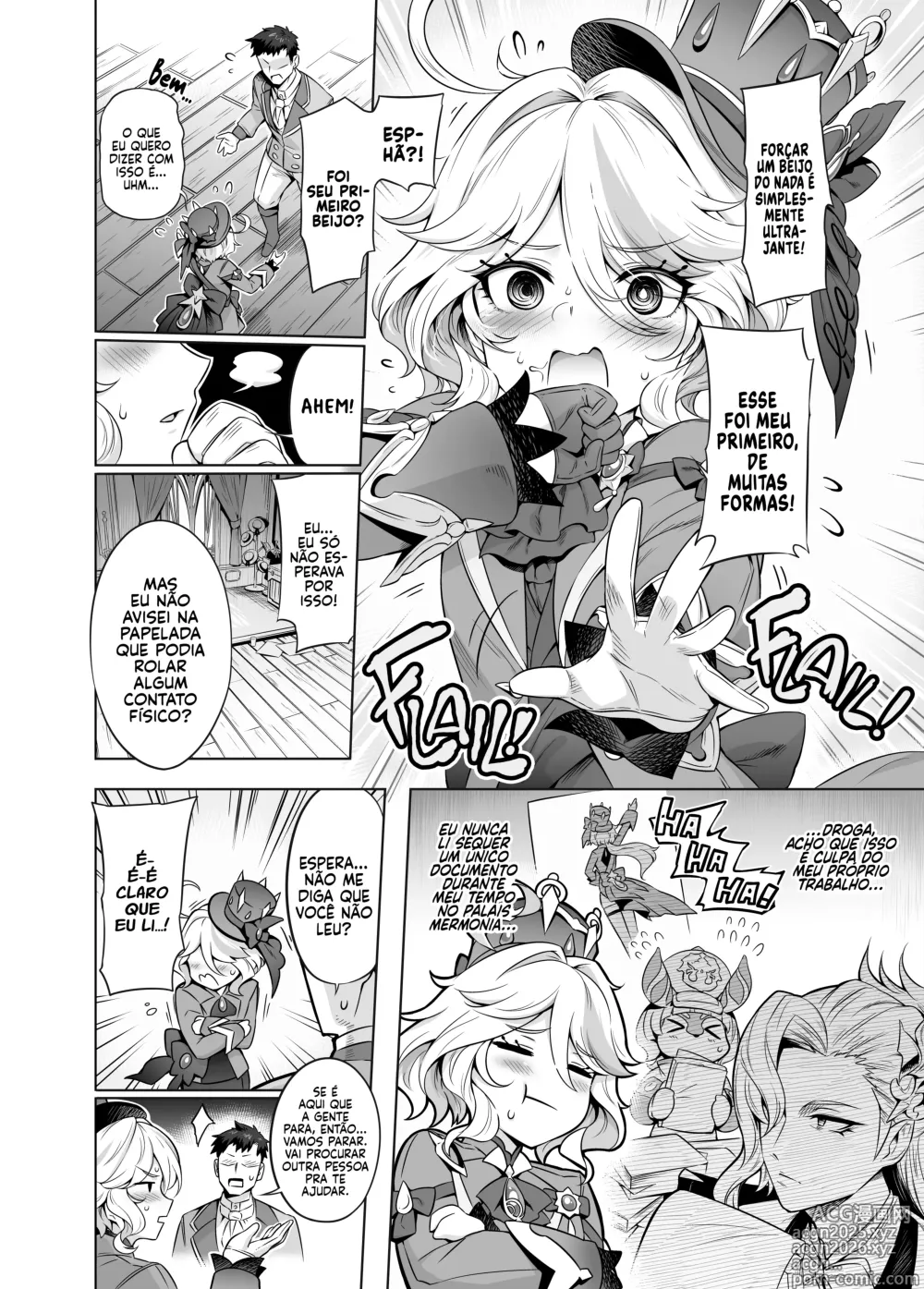 Page 9 of doujinshi Lady Furina, Você Me Entende, Né?