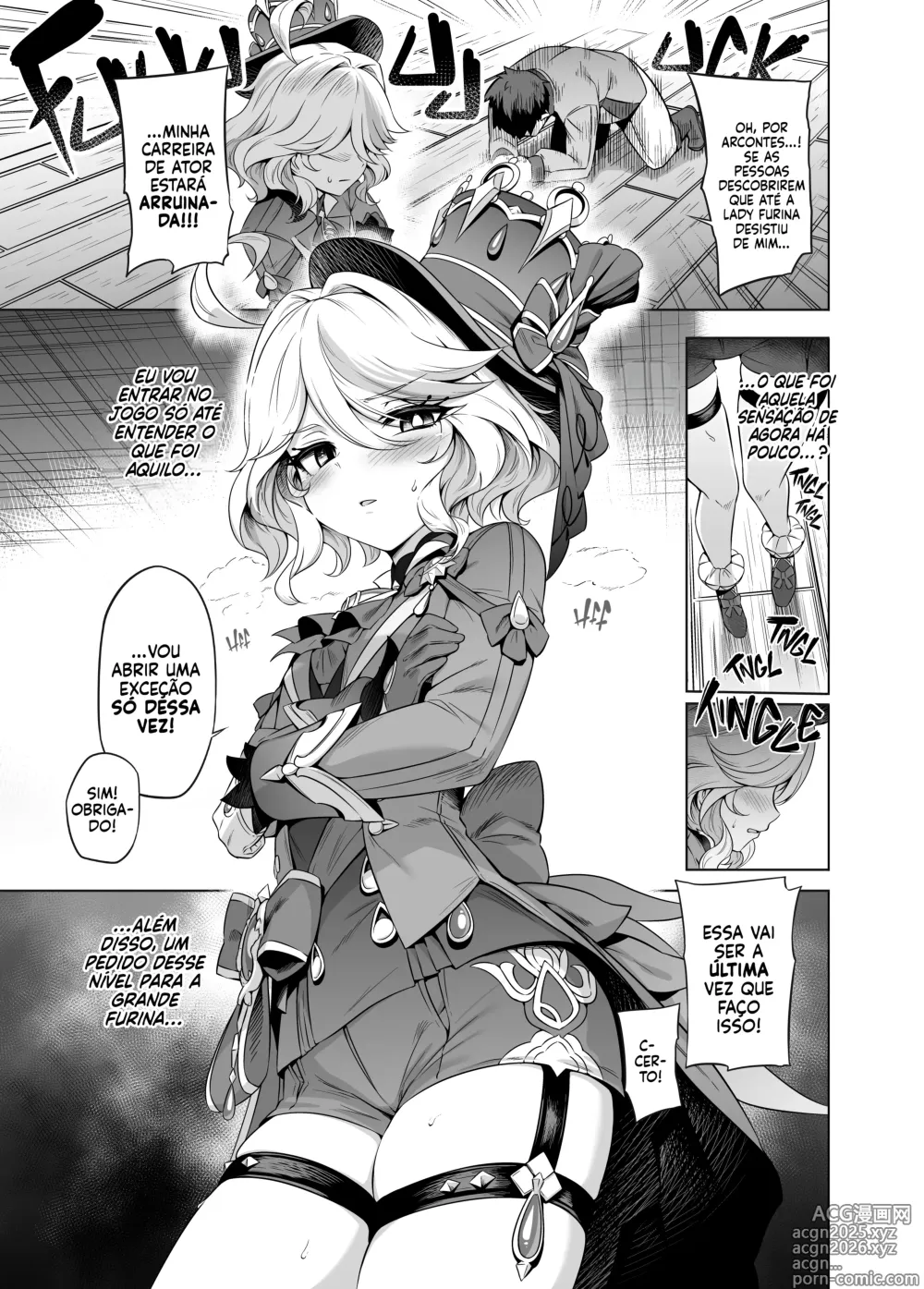 Page 10 of doujinshi Lady Furina, Você Me Entende, Né?