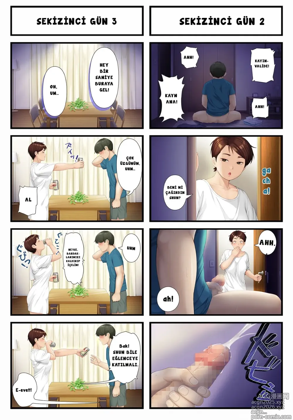 Page 7 of doujinshi kayınvalidem ile sekiz gün