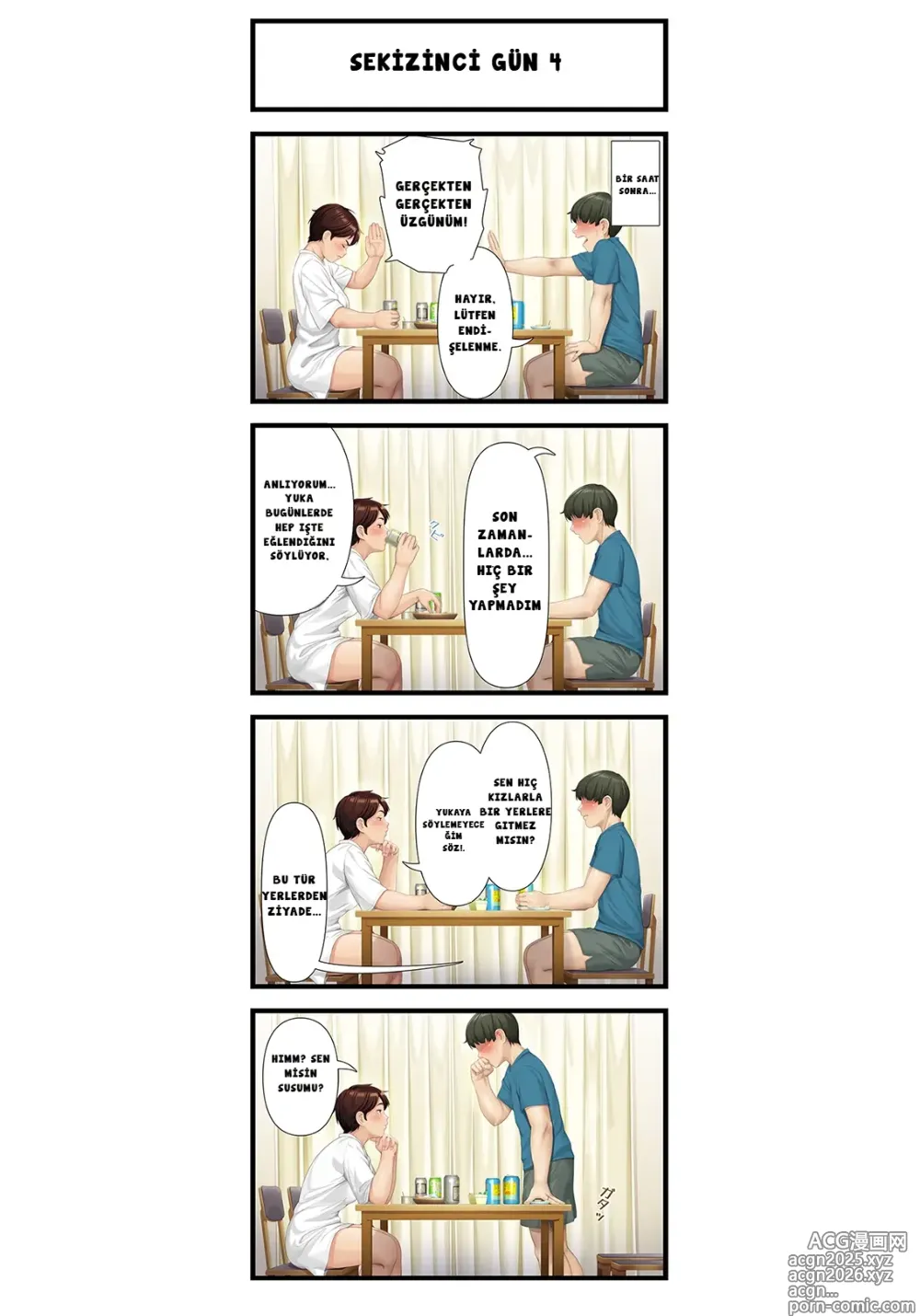Page 8 of doujinshi kayınvalidem ile sekiz gün