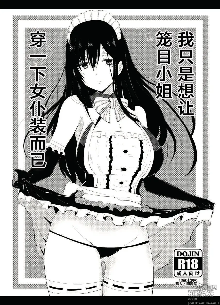 Page 2 of doujinshi 我只是想让笼目小姐穿一下女仆装而已（Alice Gear Aegis）