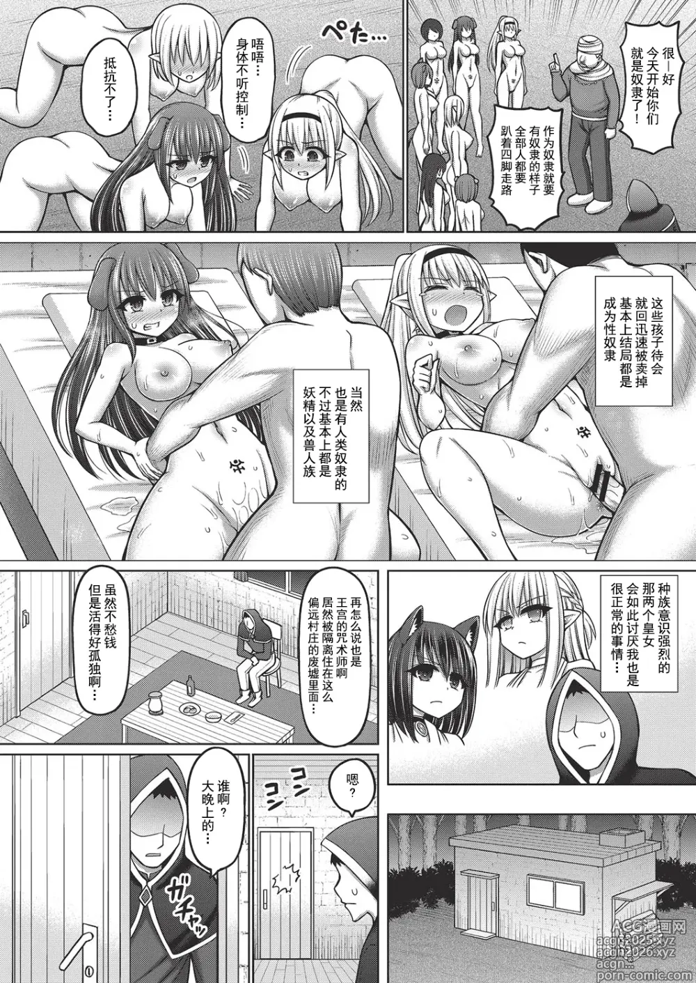 Page 10 of doujinshi 呪術師に転生したので皇女全員奴隷にしてみた