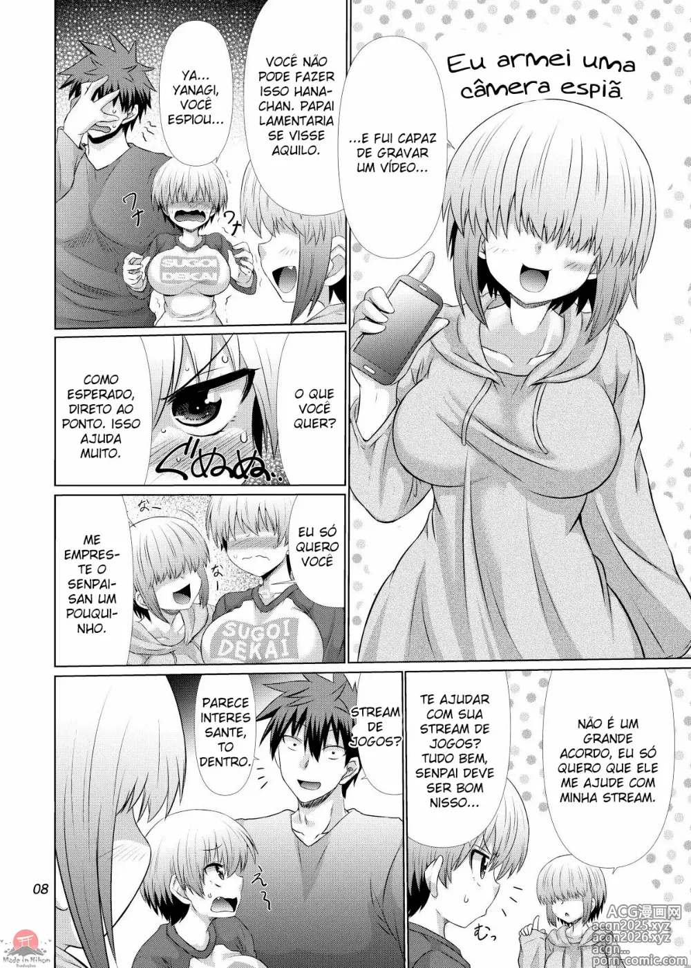 Page 7 of doujinshi Uzaki-chan Oyako Zu wa Sukebe Shitai!