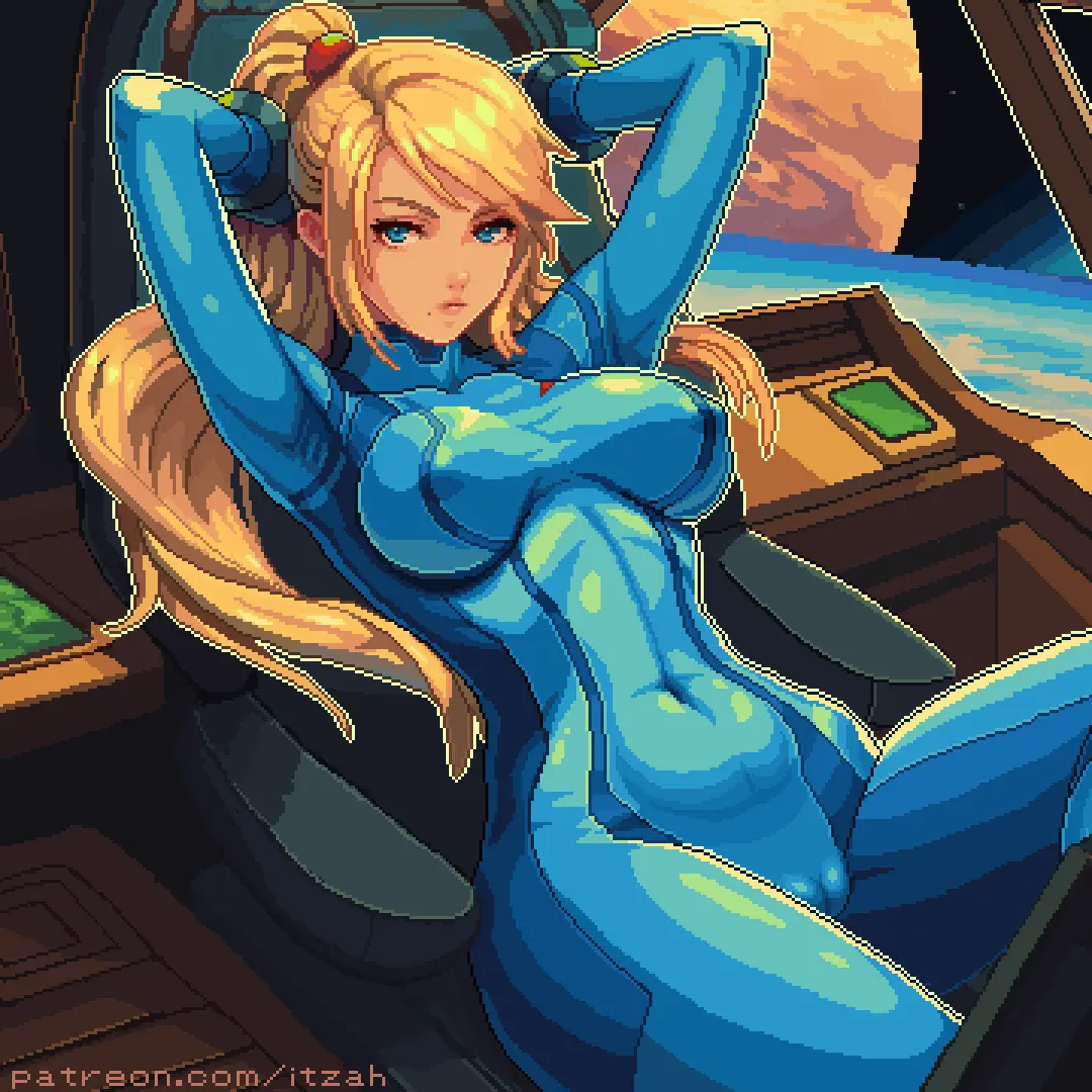 Page 3 of imageset Samus Aran. Animated wallpaper.