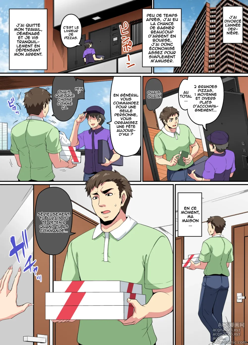 Page 2 of doujinshi Papakatsu SeFri Gal ga Tomodachi o Tsurete kita node Kuttetara Gyaku ni Kakomare Yowasare Shiboritorare Ie o Yaribeya Atsukai sareru Hanashi