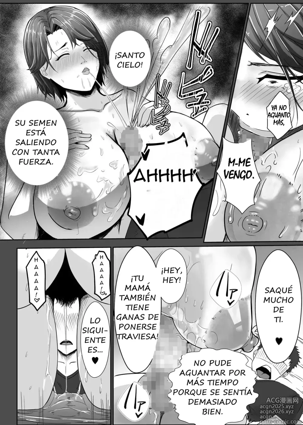 Page 24 of doujinshi ¿Te lo sac❤, mamá？